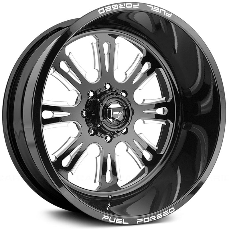 Fuel Forged FF38  Wheels Gloss Black Milled