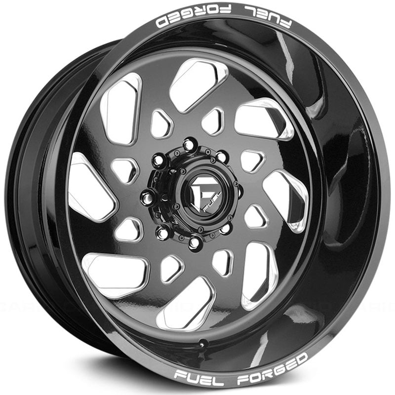 Fuel Forged FF40  Wheels Gloss Black Milled