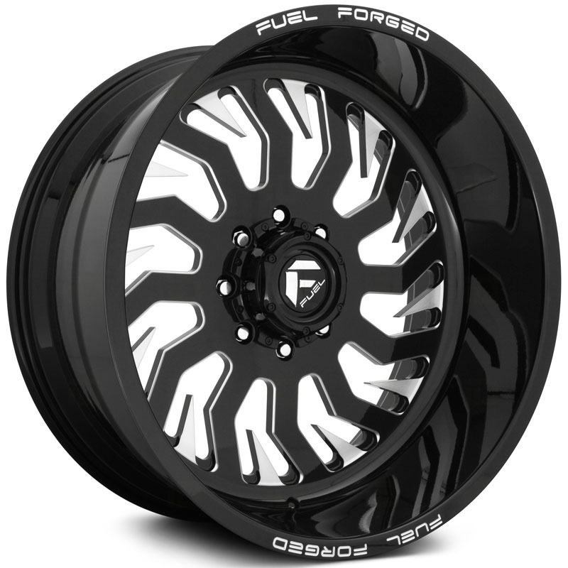 Fuel Forged FF43  Wheels Gloss Black Milled