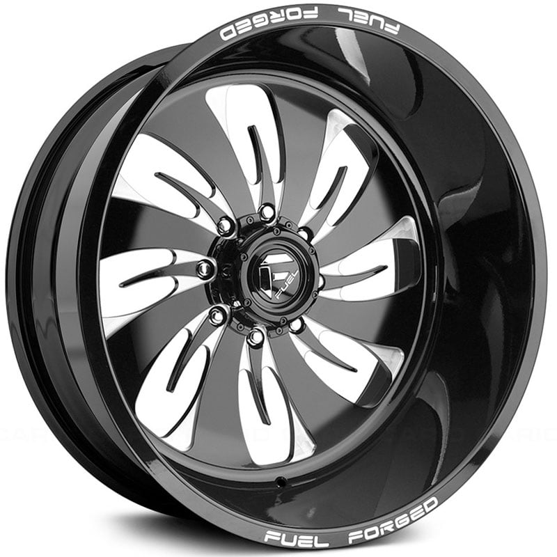 Fuel Forged FF46  Wheels Gloss Black Milled