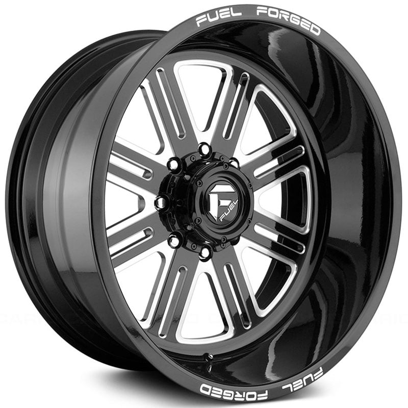 Fuel Forged FF54  Wheels Gloss Black Milled