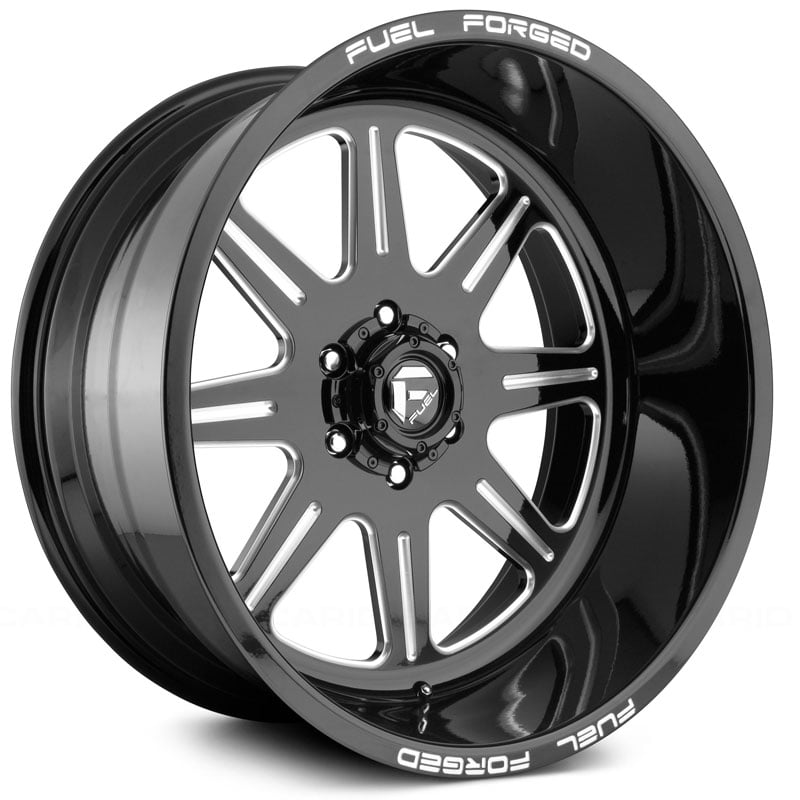 Fuel Forged FF57  Wheels Gloss Black Milled