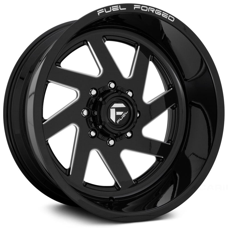 Fuel Forged FF65  Wheels Gloss Black Milled