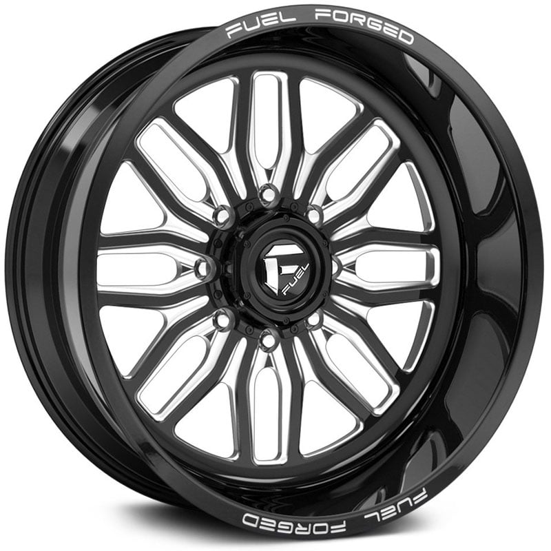 Fuel Forged FF66  Wheels Gloss Black Milled