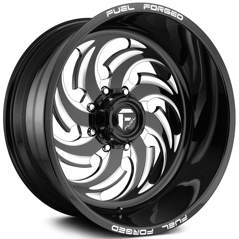 Fuel Forged FF67  Wheels Gloss Black Milled