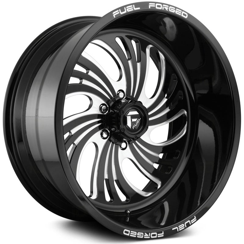 Fuel Forged FF70  Wheels Gloss Black Milled