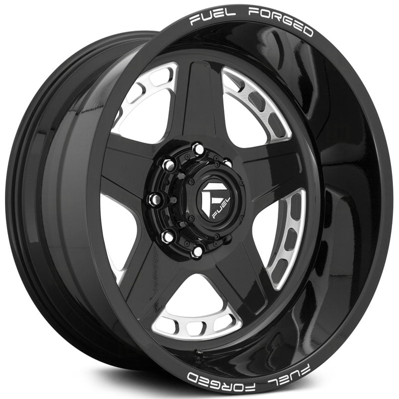 Fuel Forged FF96  Wheels Gloss Black Milled