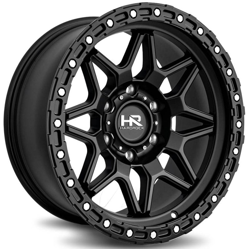 Hardrock Offroad H105  Wheels Matte Black