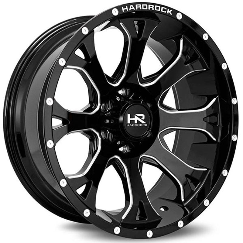 Hardrock Offroad H505 Bloodshot Xposed  Wheels Gloss Black