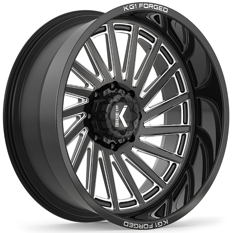 KG1 Forged KC006 Boost  Wheels Gloss Black Machined