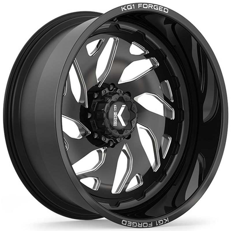 KG1 Forged KF005 Forte 26x16 Gloss Black Machined REV