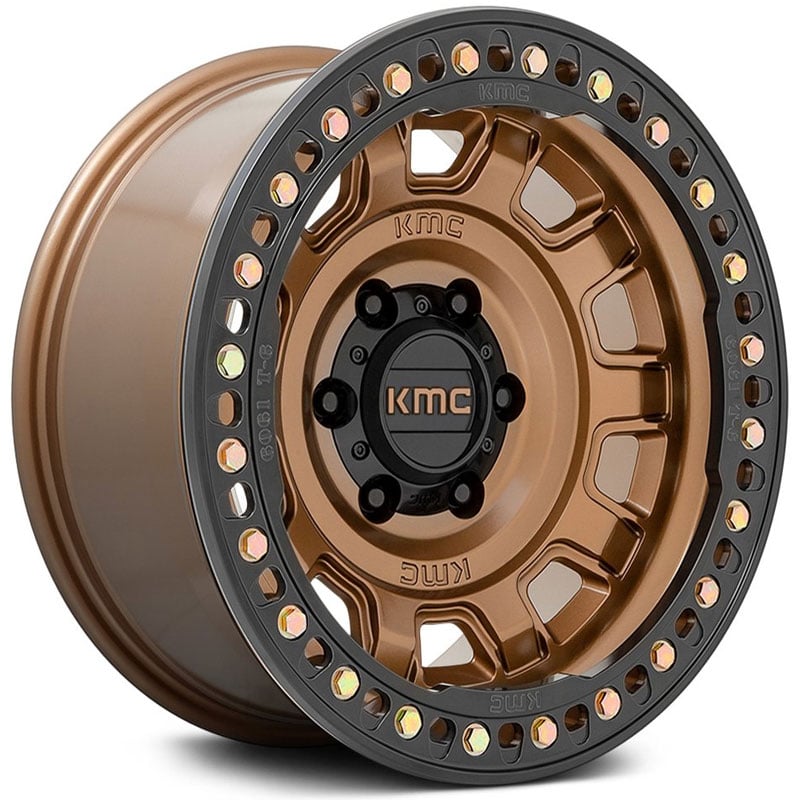 KMC KM236 Tank Beadlock  Wheels Bronze
