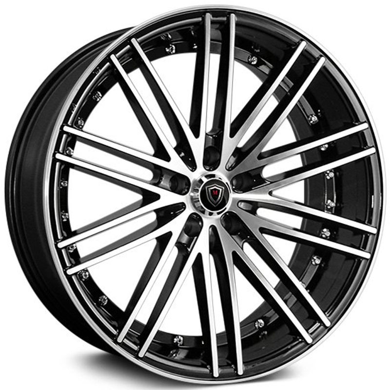Marquee Luxury M3246  Wheels Gloss Black Machined