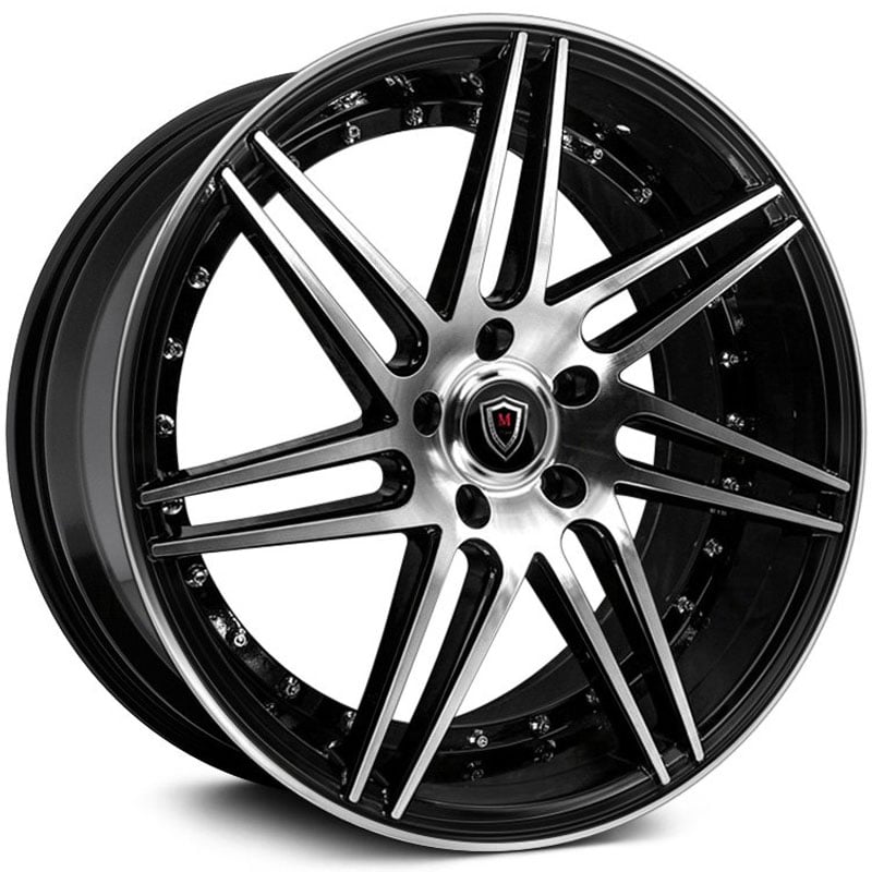 Marquee Luxury Marquee M3266 Gloss Black Machined