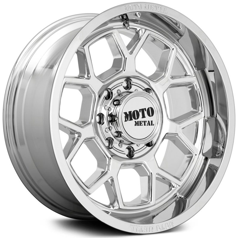20x10 Moto Metal MO803 Banshee Chrome REV