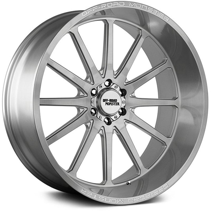 Off-Road Monster M26  Wheels Brushed Silver
