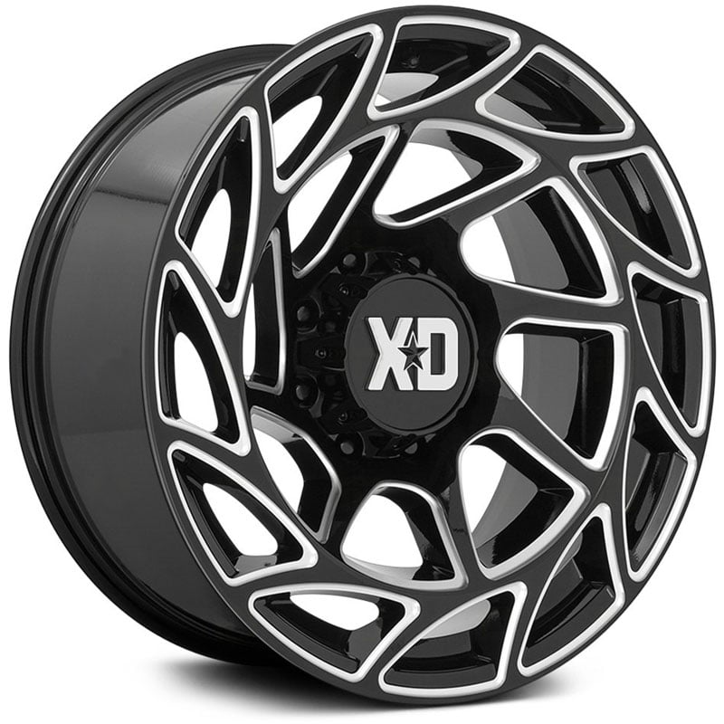 XD Series XD860 Onslaught  Wheels Gloss Black Milled