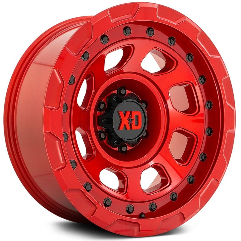20x9 XD Series XD861 Storm Candy Red RWD