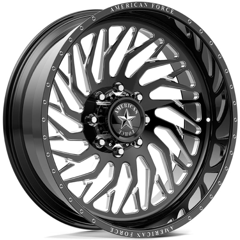 20x12 American Force Concave CKH40 Swang CC Black REV