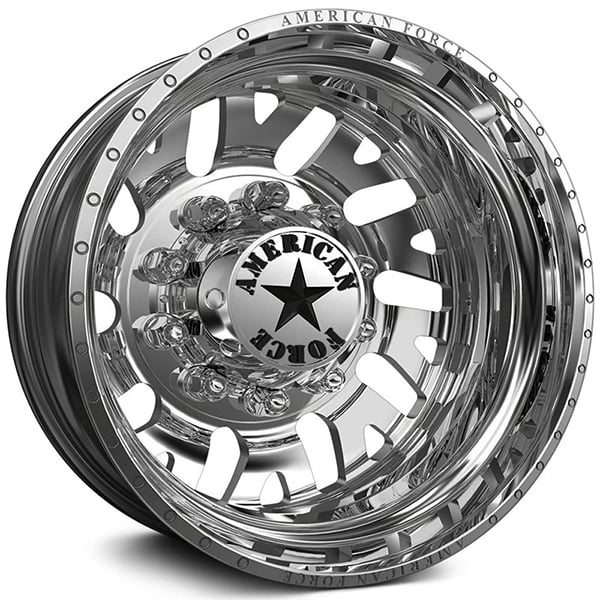 American Force Dually D07 Camber  Wheels Polished Rear
