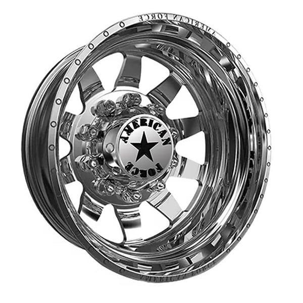 American Force Dually D08 Concept  Wheels Polished Rear