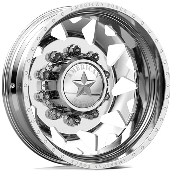 American Force Dually H01 Contra  Wheels Polished Rear