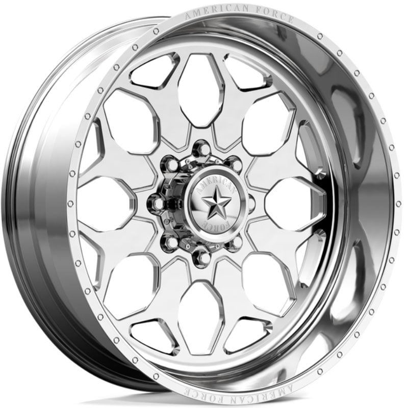 20x10 American Force N01 Terra SS5 Mirror Finish Polished REV