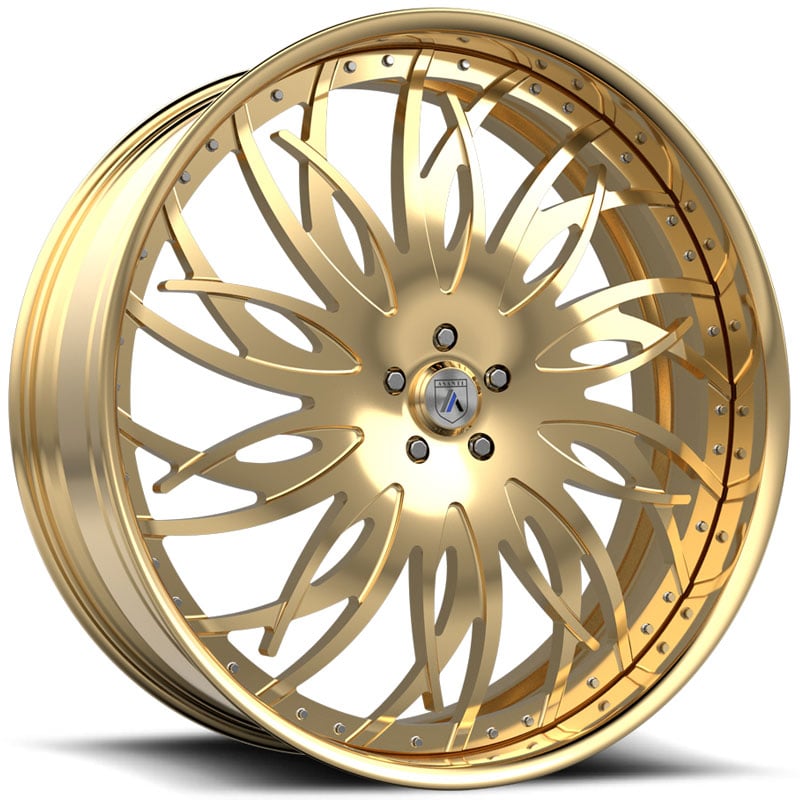 Asanti FS17 2PC  Wheels Gold