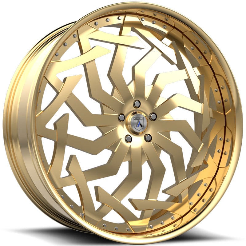 Asanti FS20 2PC  Wheels Gold