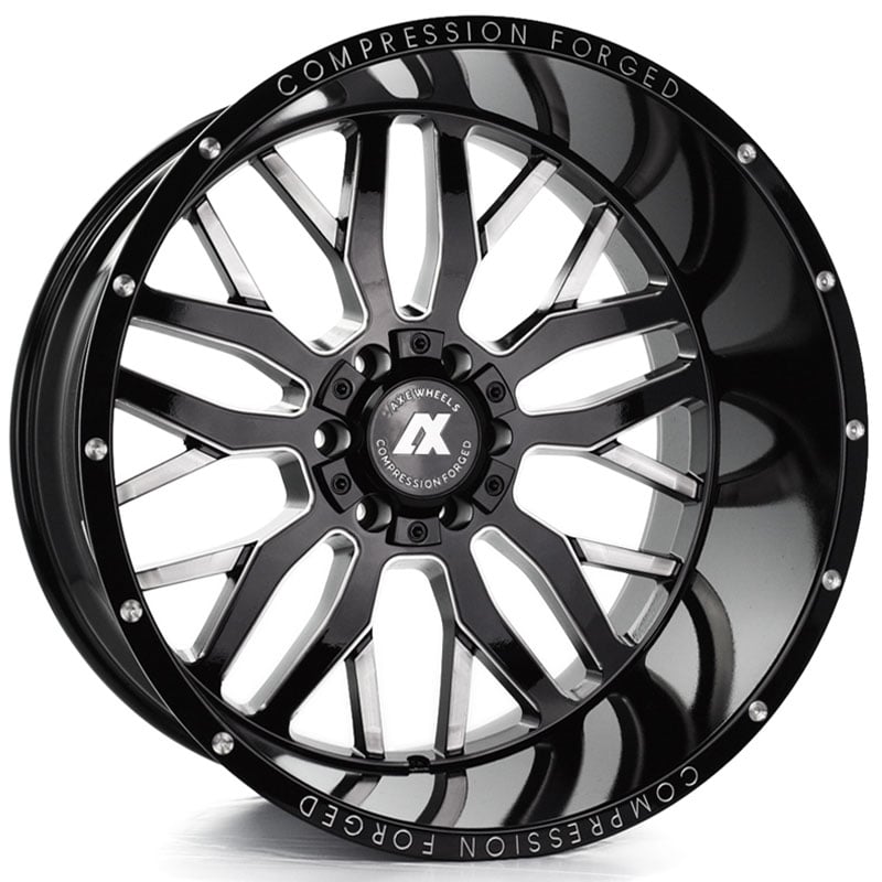 Axe AX1.0  Wheels Gloss Black Milled