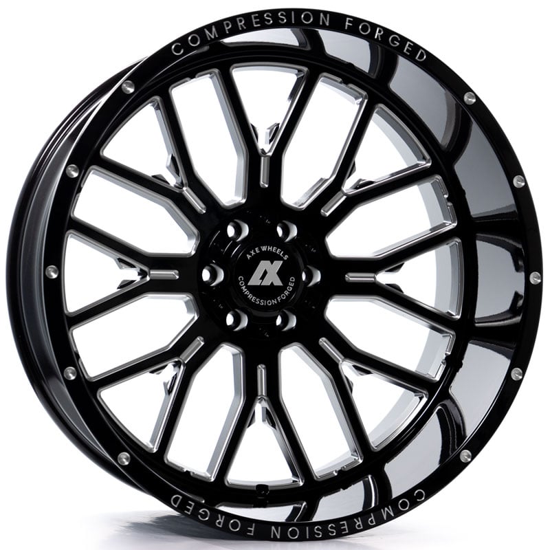 Axe AX6.0  Wheels Gloss Black Milled