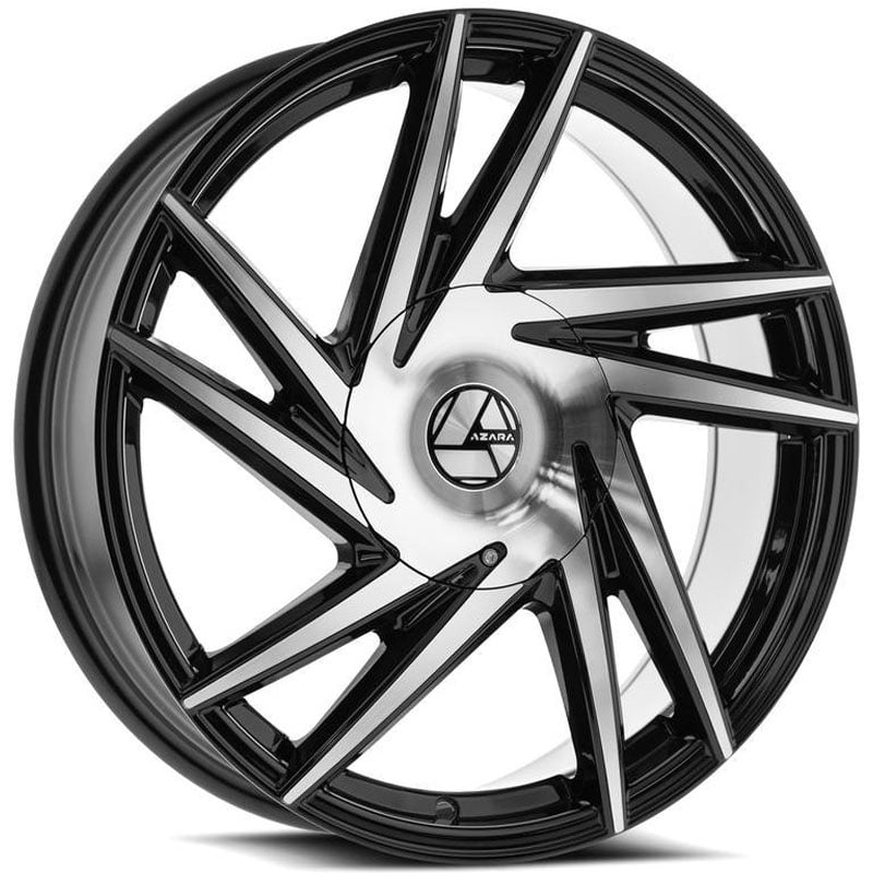 Azara Wheels AZA-529  Wheels Gloss Black Machined