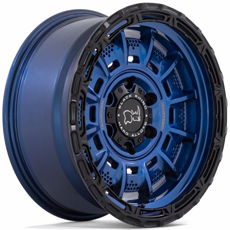 Black Rhino Legion  Wheels Cobalt Blue w/ Black Lip