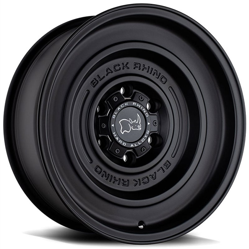 Black Rhino Solid  Wheels Matte Black