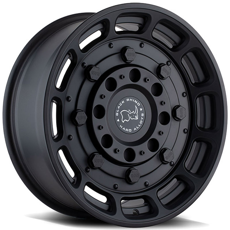 Black Rhino Warthog  Wheels Matte Black