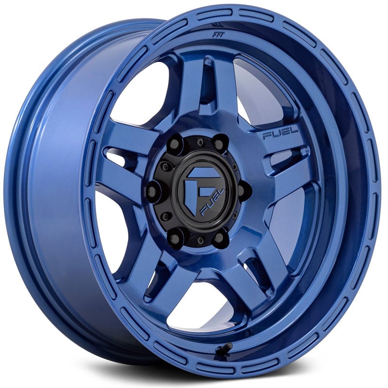 Fuel D802 Oxide  Wheels Dark Blue