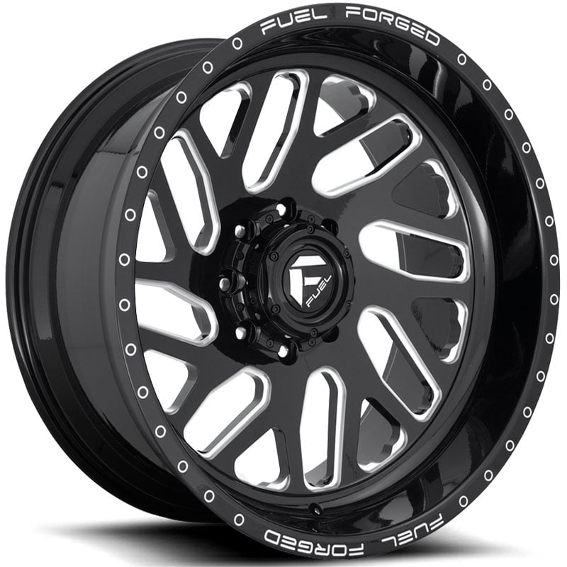 Fuel Forged FFC29  Wheels Gloss Black Milled