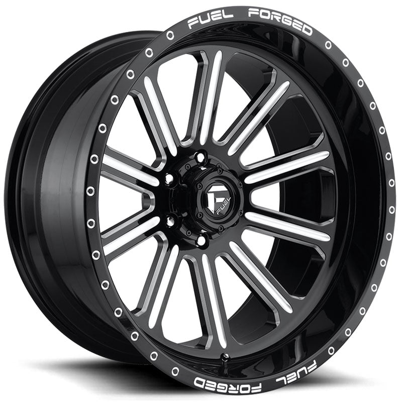 Fuel Forged FFC60  Wheels Gloss Black Milled