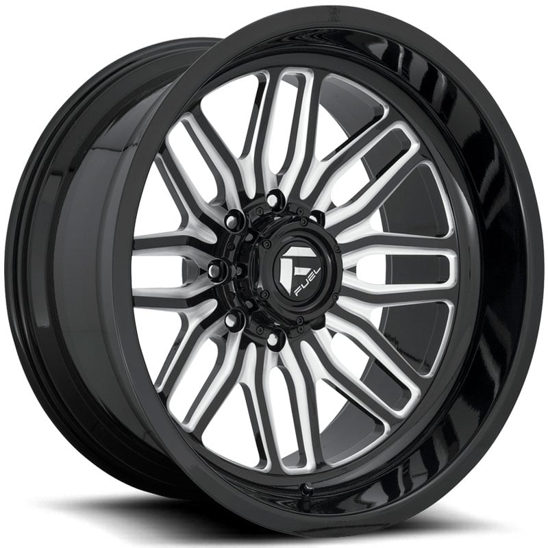 Fuel Forged FFC66  Wheels Gloss Black Milled