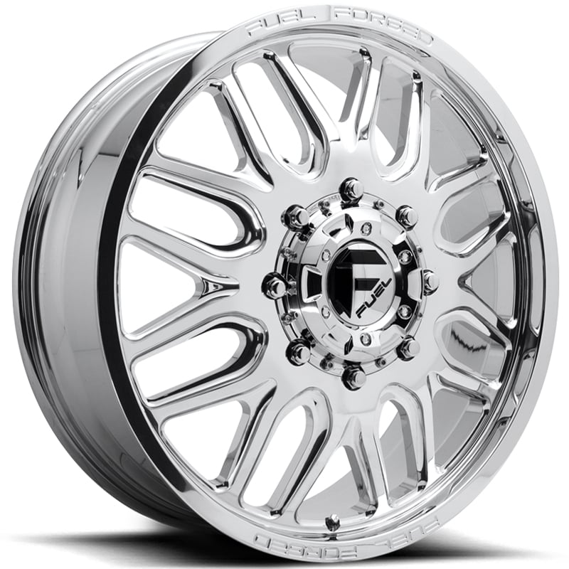 Fuel Forged FF66D Dually  Wheels Polished Front