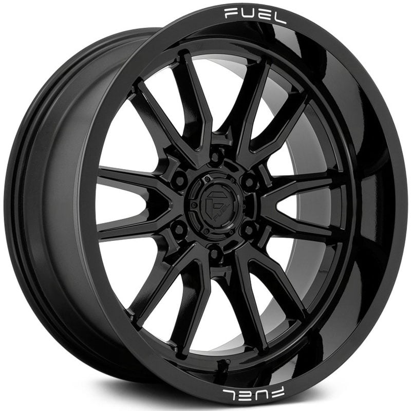 Fuel D760 Clash  Wheels Gloss Black