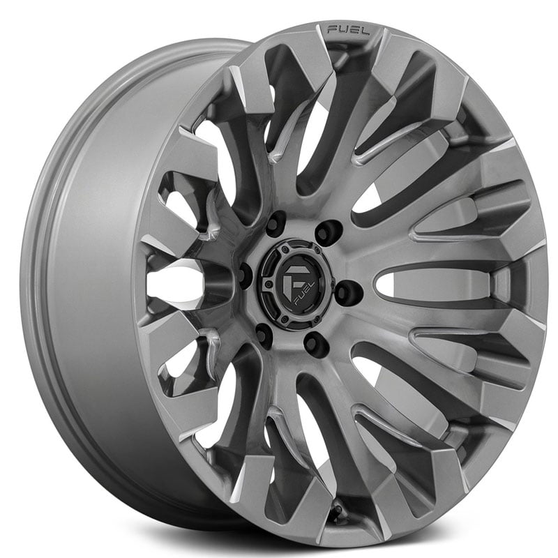 Fuel D830 Quake  Wheels Platinum