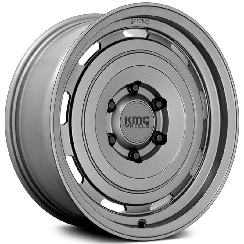 16x8 KMC KM720 Roswell Matte Anthracite RWD