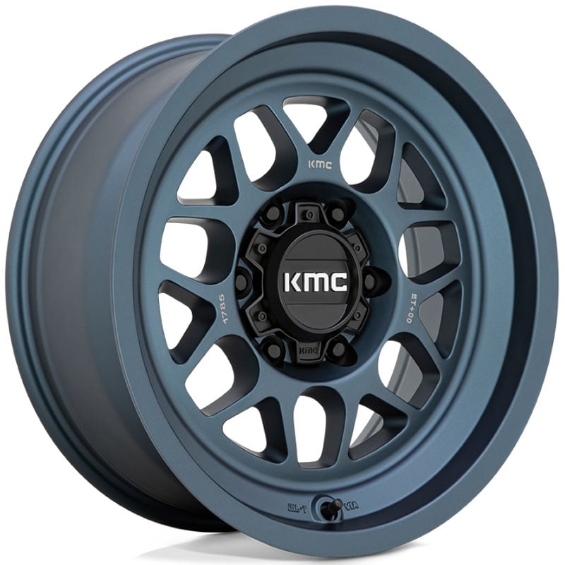 KMC KM725 Terra  Wheels Metallic Blue