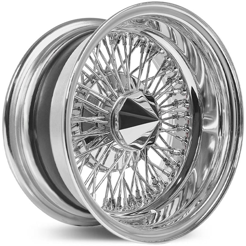 Player Wire  Wheels 72 Spoke Cross Lace Chrome Two-Wing Cap