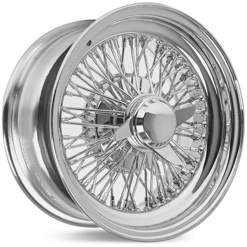 Player Wire  Wheels 72 Spoke Cross Lace Chrome Three-Wing Cap