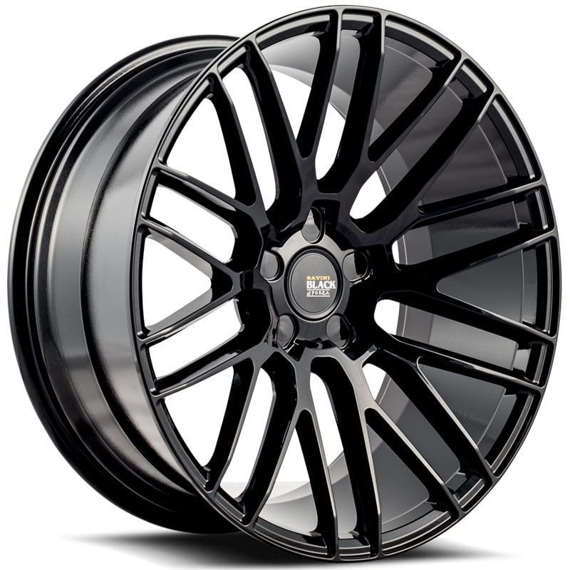Savini Black Di Forza BM13  Wheels Gloss Black