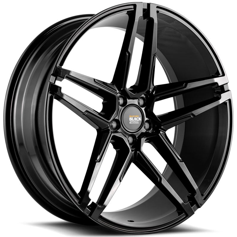 Savini Black Di Forza BM17  Wheels Gloss Black