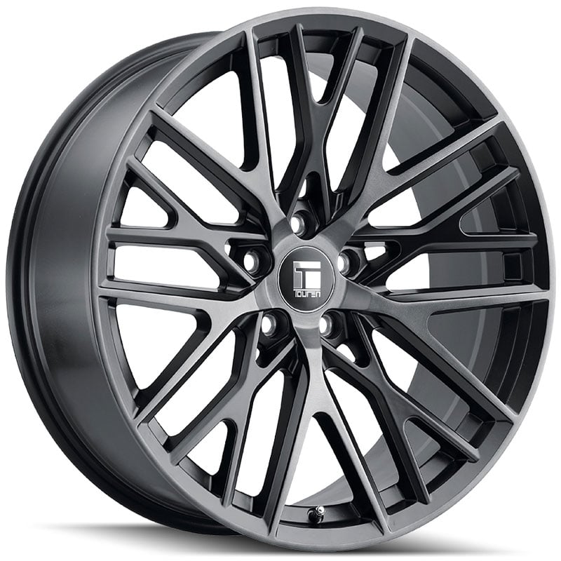 Touren TR91  Wheels Brushed Matte Black w/ Dark Tint