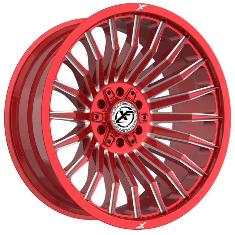 XF Offroad XF-231 Anodized Red Milled